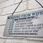 Gifts For Him Funny Man Cave Hiding From Wife Sign Pub Bar