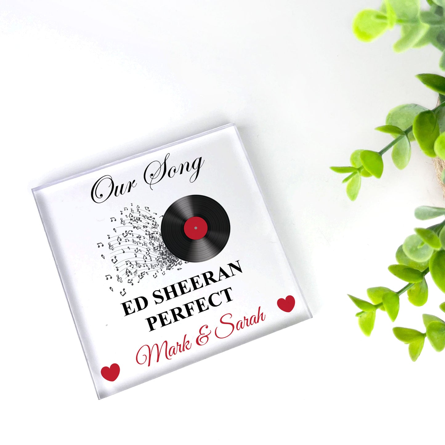 PERSONALISED Our Song First Dance Anniversary Present Valentines