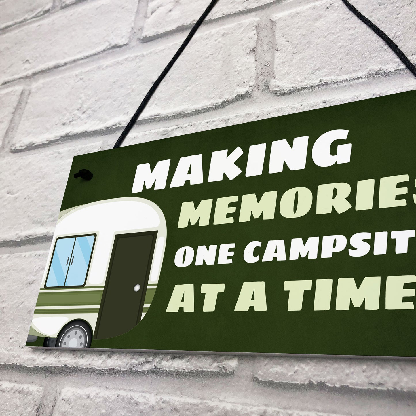 Hanging Caravan Sign Home Decor Gift Caravan Accessories