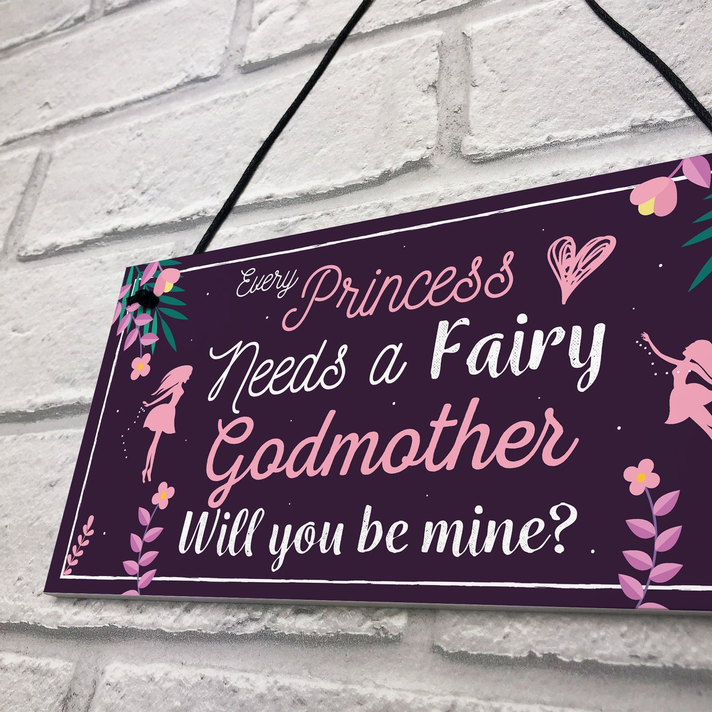 Be My Godmother Thank You Keepsake Christening Godparent Gifts