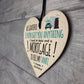 Funny Joke Birthday Gift For Him Her Wood Heart Gift For Men