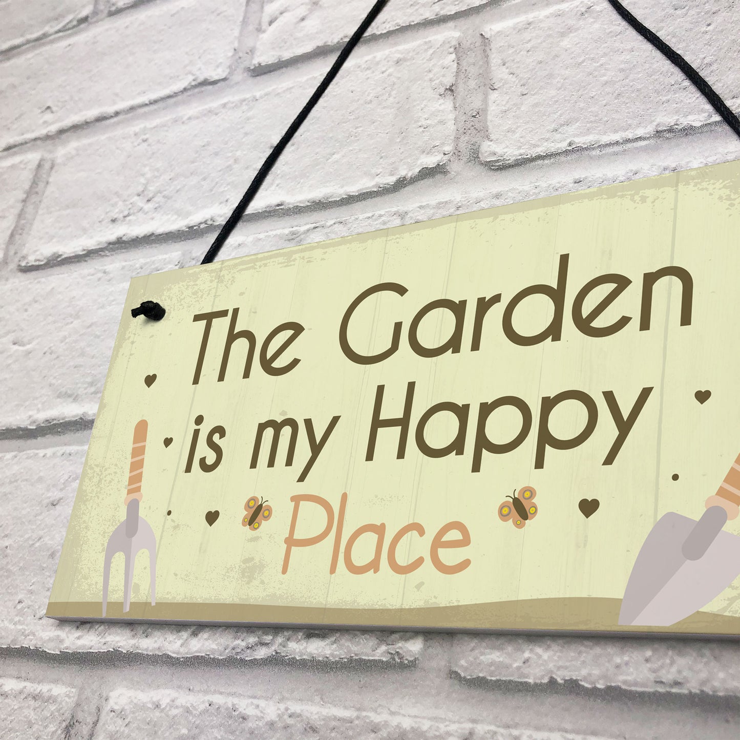 Novelty Garden Sign Gift For Gardeners Mum Nan Home Decor
