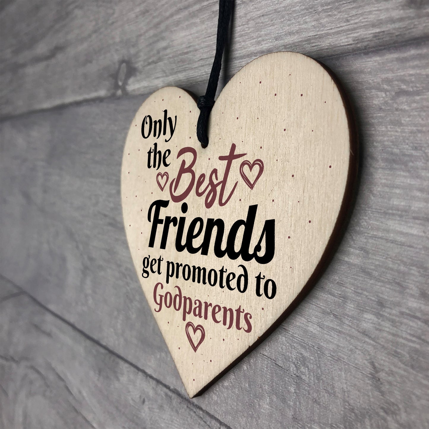 Handmade Best Friend Gift Godparent Asking Gift For Christening