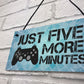 Funny Gamer Gift For Son Gaming Sign ManCave Sign Playstation