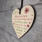 Memorial Gift For Mum On Mothers Day Wooden Flower In Memory