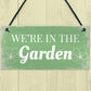 3 PACK Garden Rules Hanging Sign Bundle Gift For Her Women