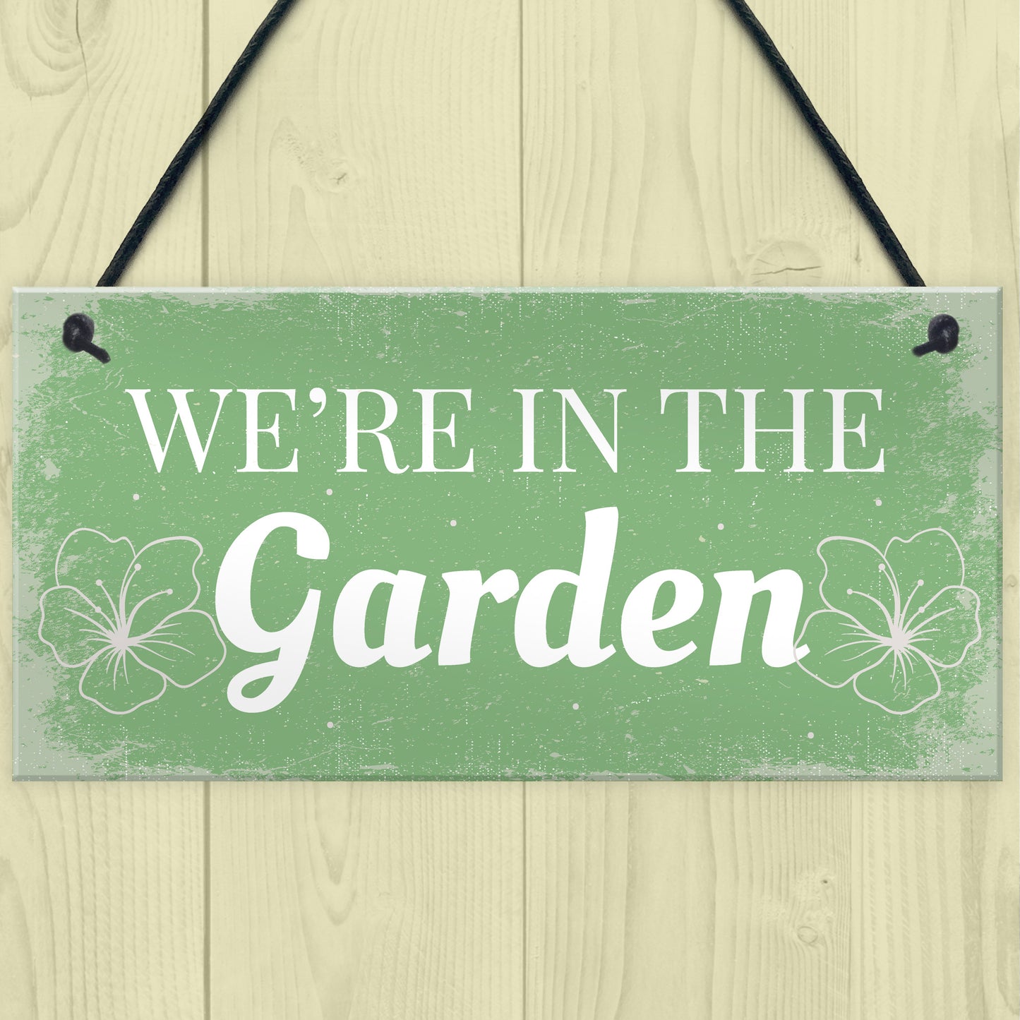 3 PACK Garden Rules Hanging Sign Bundle Gift For Her Women
