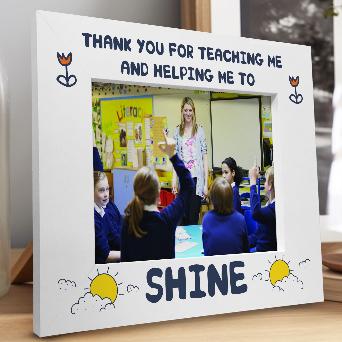 Thank You Gift For Teacher HELPING ME SHINE Leaving Nursery