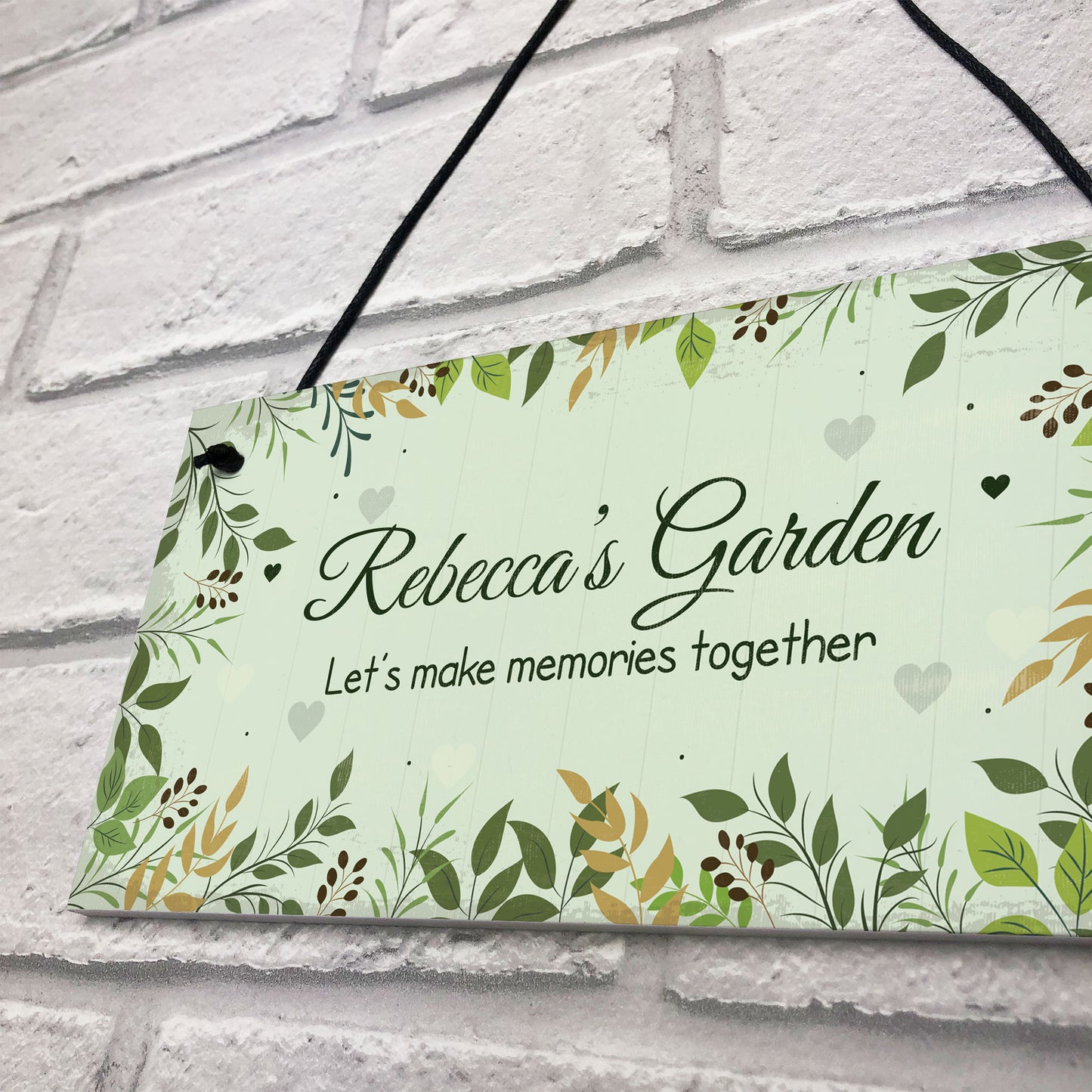 Garden Personalised Sign Gift For Her Novelty Garden Shed Signs