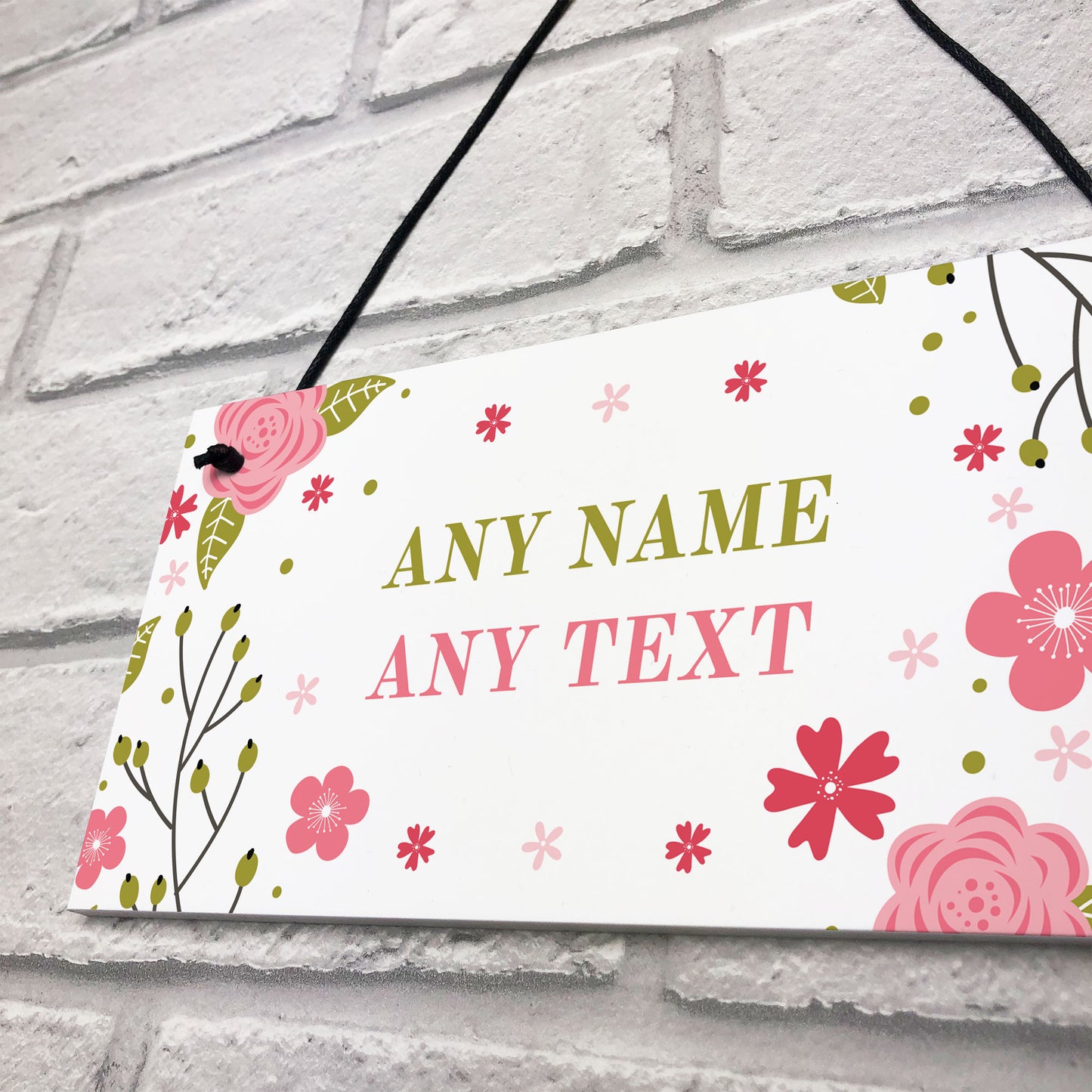 Personalised Any Text Garden Shed Summerhouse Sign Home Decor