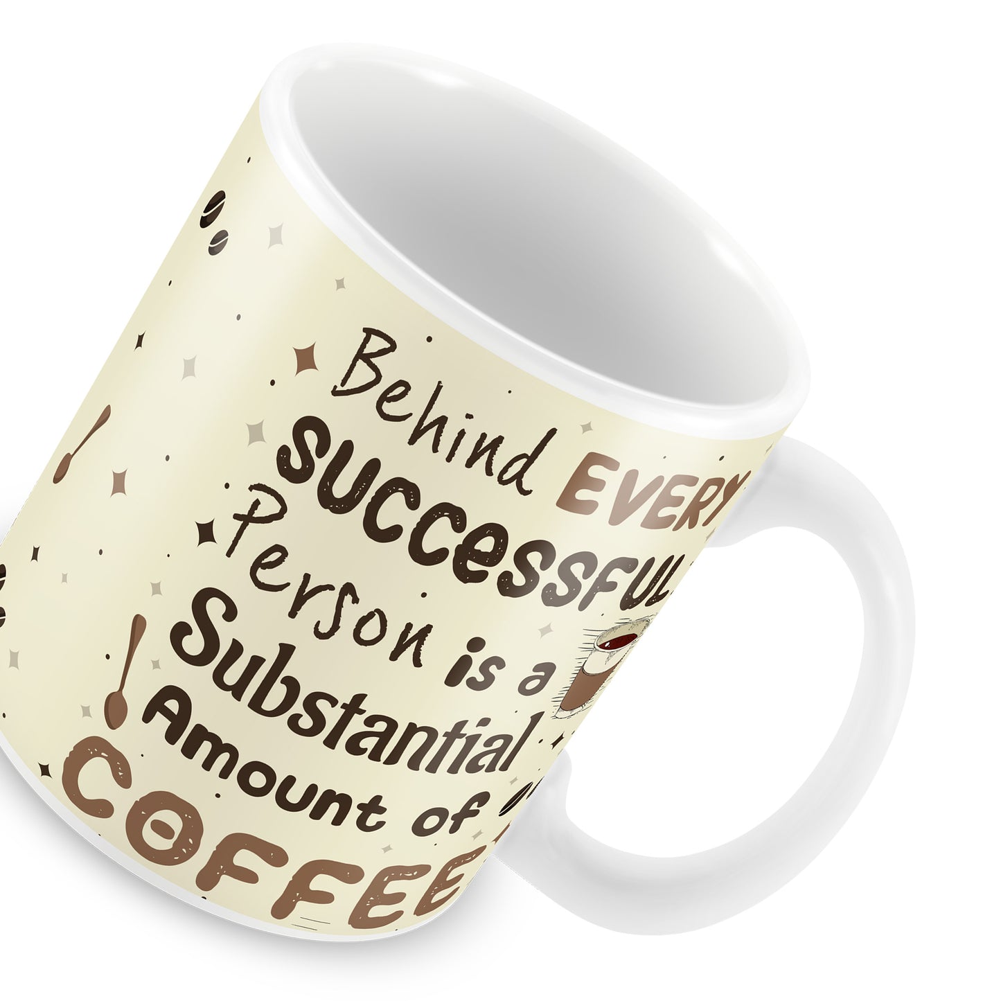 Coffee Mug Drink Latte Ceramic Cup Kitchen Espresso Funny Mug