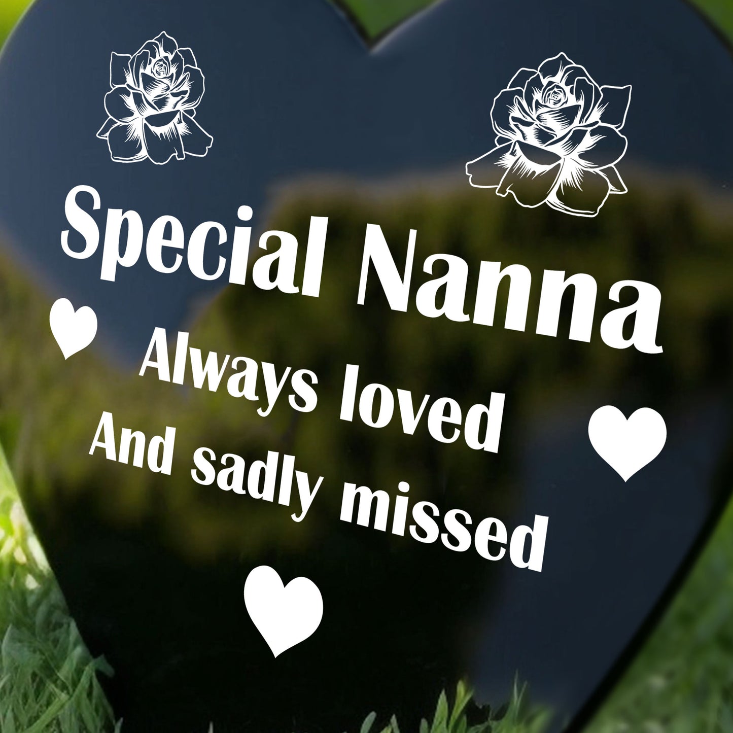 Nanna Memorial Plaques Graveside Memorial Stake For Grandparent
