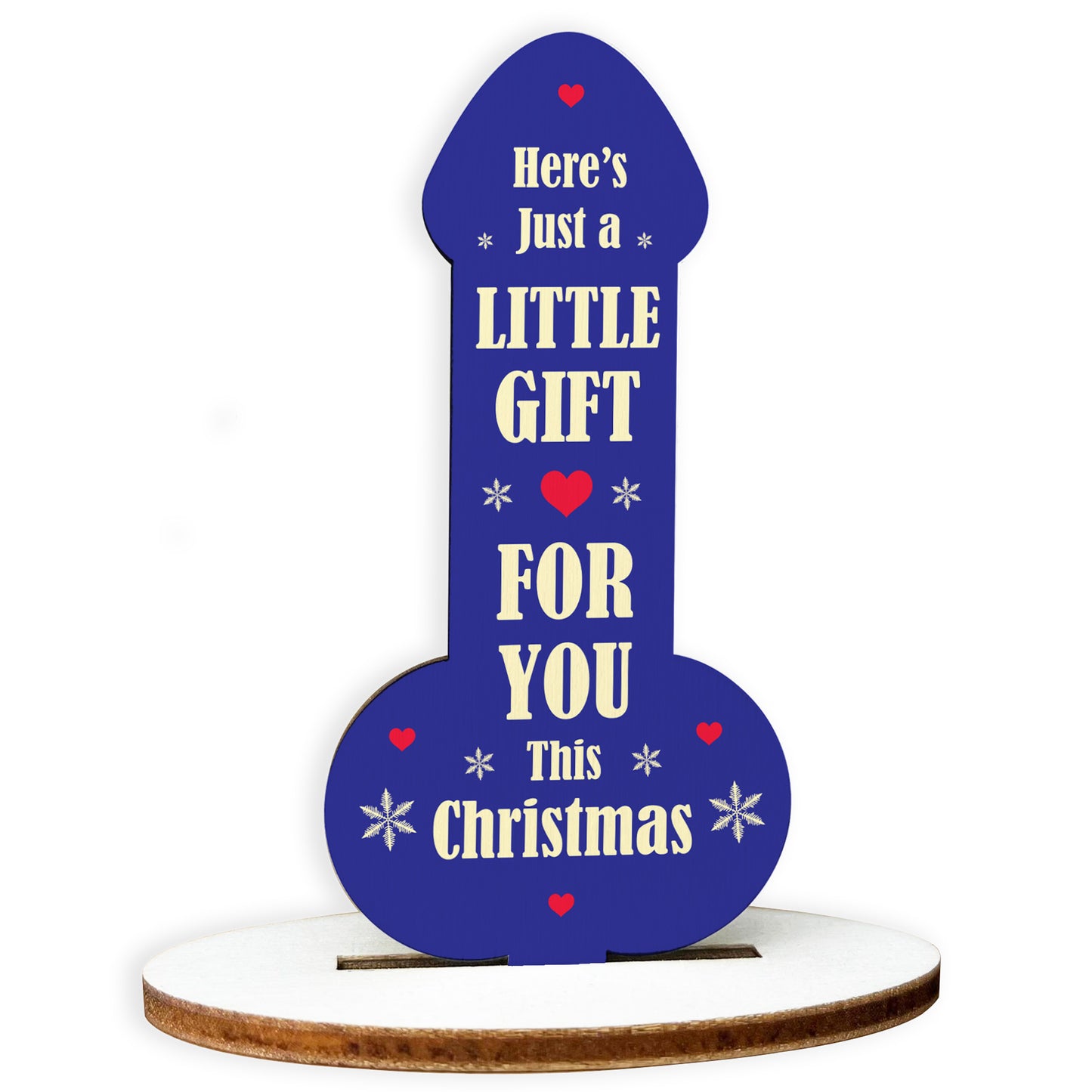 Funny Christmas Gift For Her Novelty Wood Plaque Gift For Friend