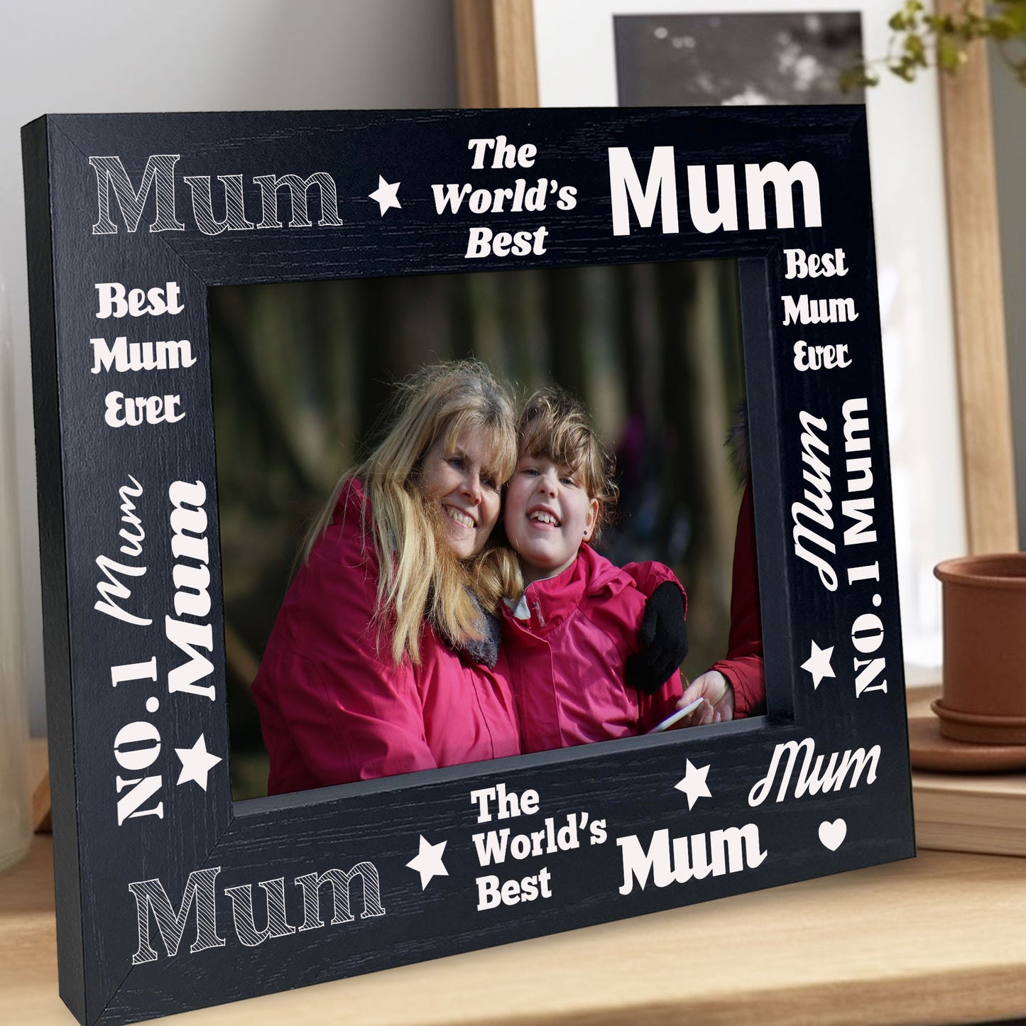 Mum Photo Frame Birthday Chistmas Gift Wooden Frame Mum Gifts