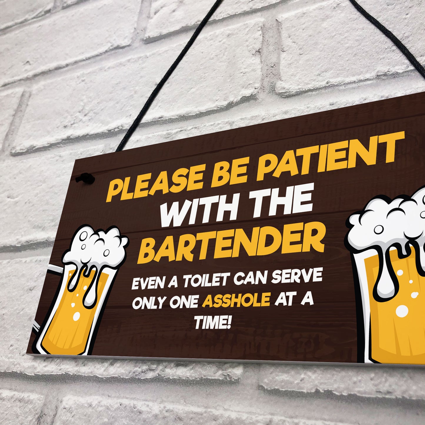 Funny Joke Humour Home Bar Sign For Garden Shed Man Cave