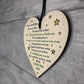 Handmade Daddy Gifts Wooden Heart Gift For Daddy Birthday