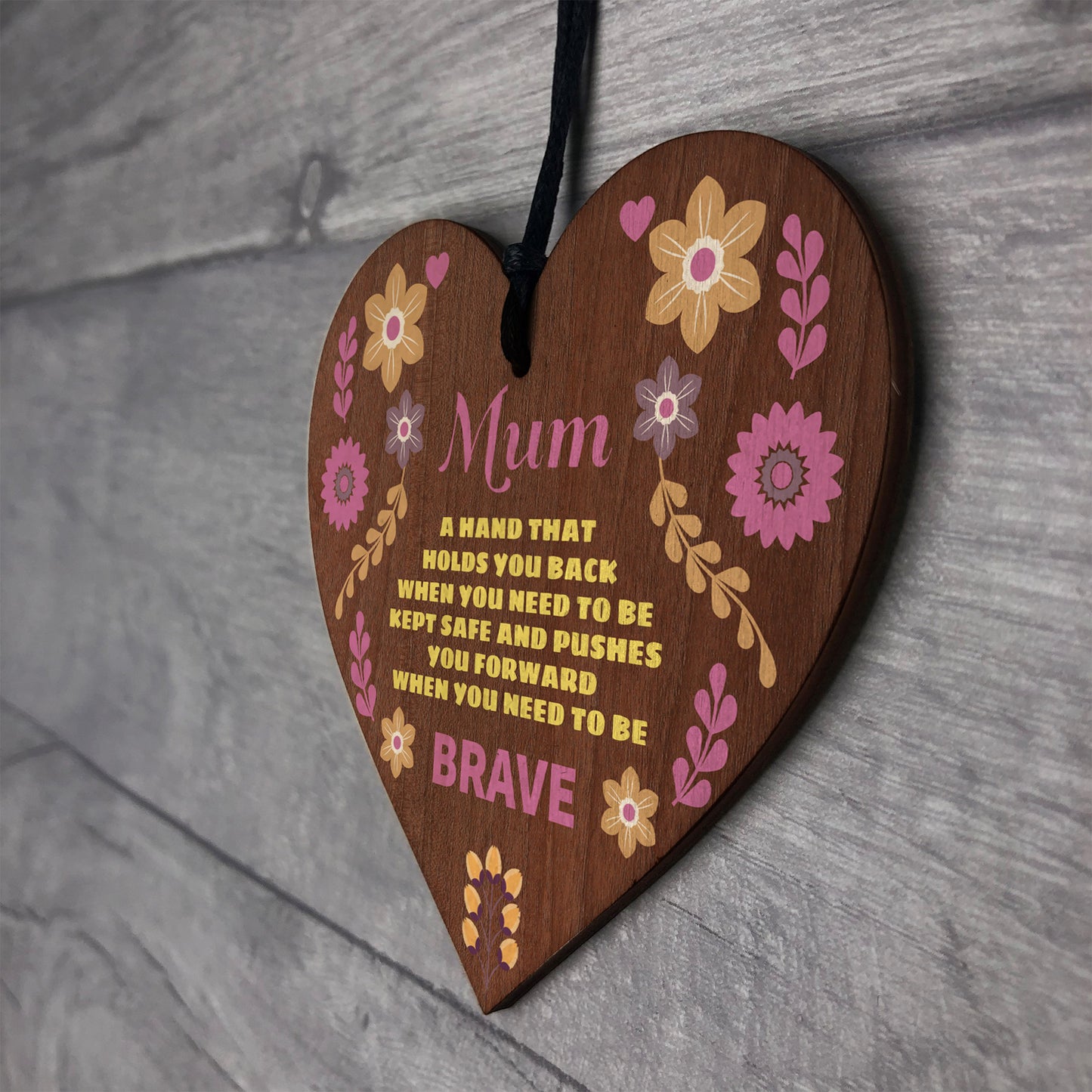 Mum Plaque Thank You Gift For Mum On Mothers Day Birthday