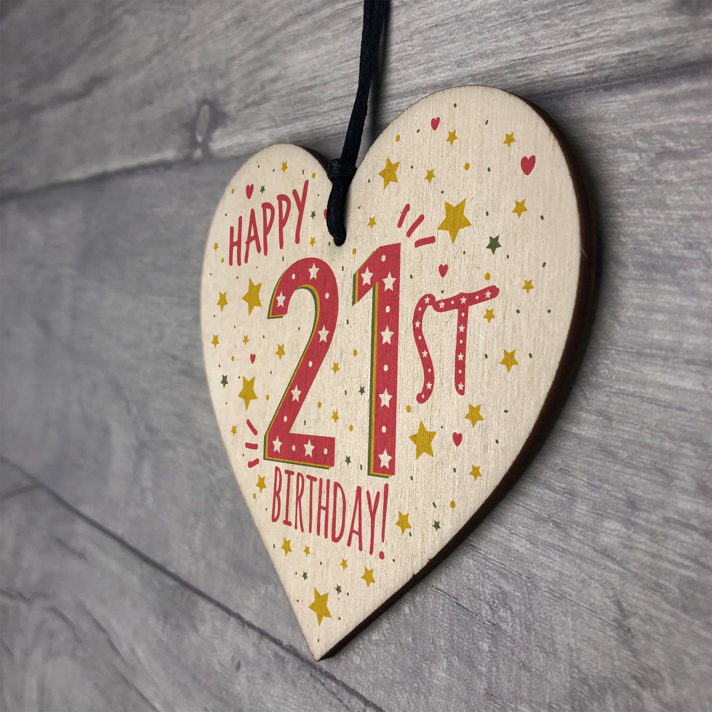 Happy 21st Birthday Decoration 21 Accessories Friend Sister GIFT