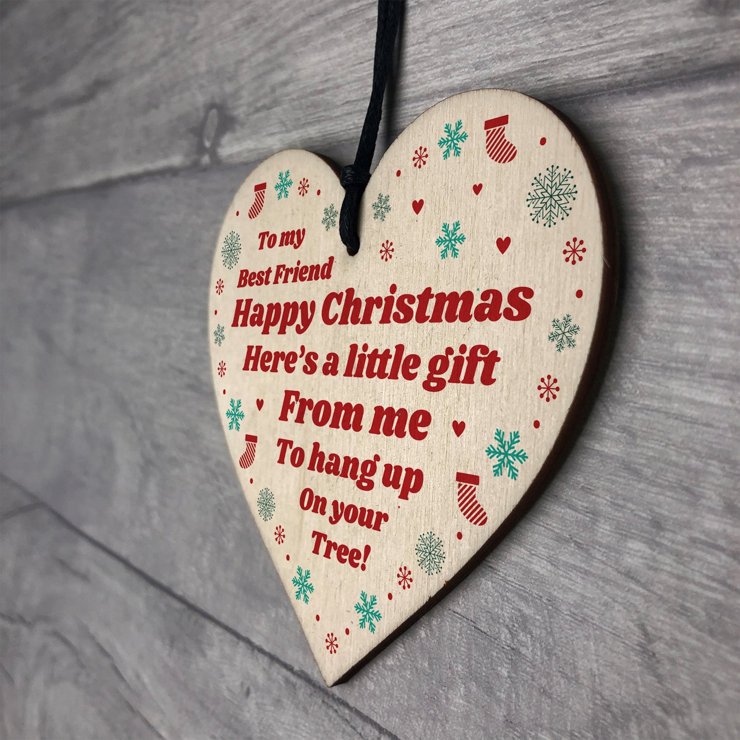 Best Friend Christmas Tree Decoration Gift For Friend Novelty