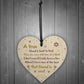 Best Friend Pack of 4 Wooden Heart Gifts For Friend Christmas