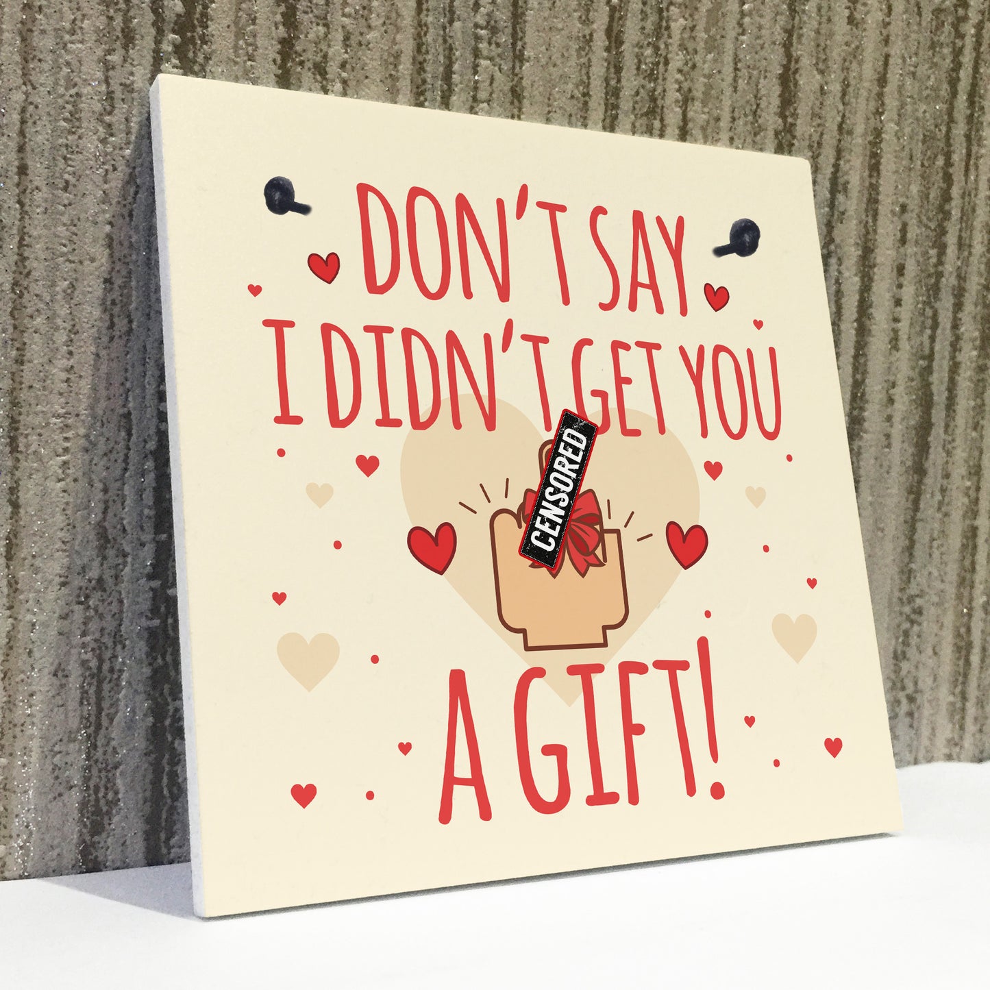 RUDE Birthday Card For Boyfriend Girlfriend Anniversary Gift
