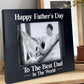 Best Dad In The World Black Photo Frame Fathers Day Gift For Dad
