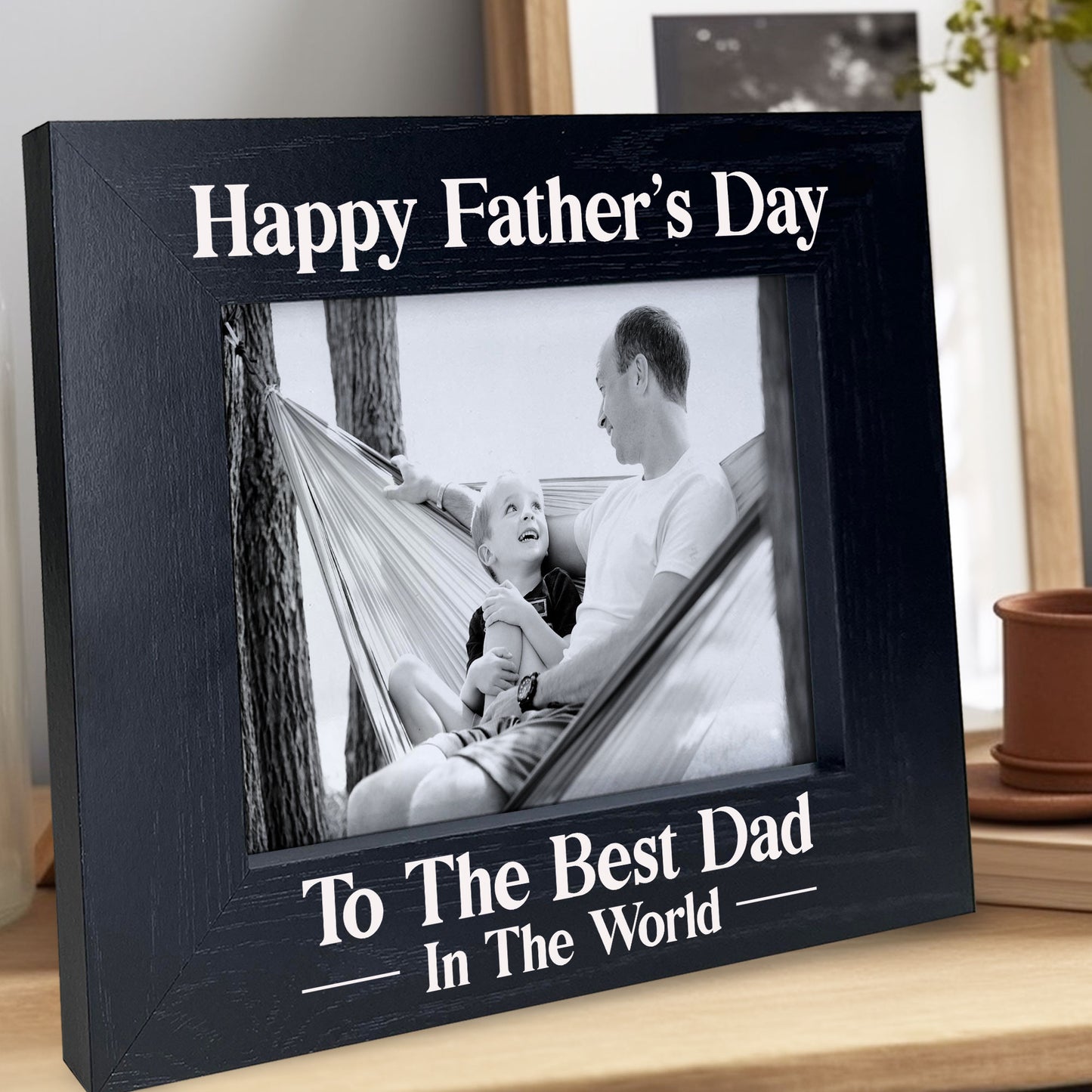 Best Dad In The World Black Photo Frame Fathers Day Gift For Dad