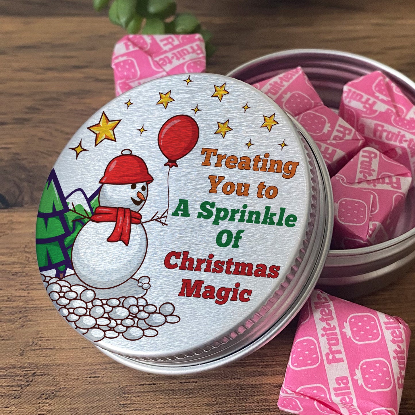 Christmas Magic Sweet Tin Stocking Filler Gift For Son Daughter