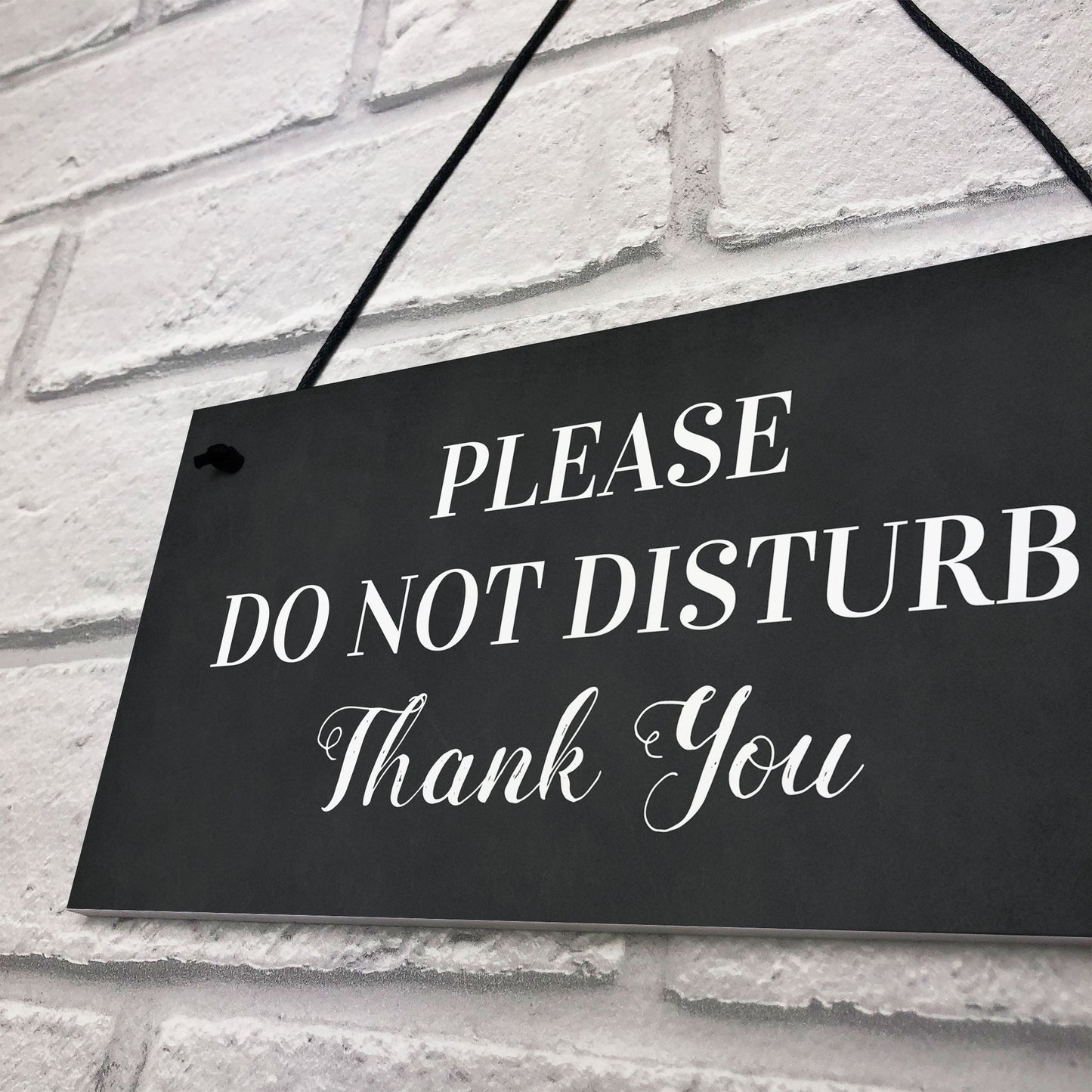 Do Not Disturb Thank You Door Sign Hotel Guest House Sign