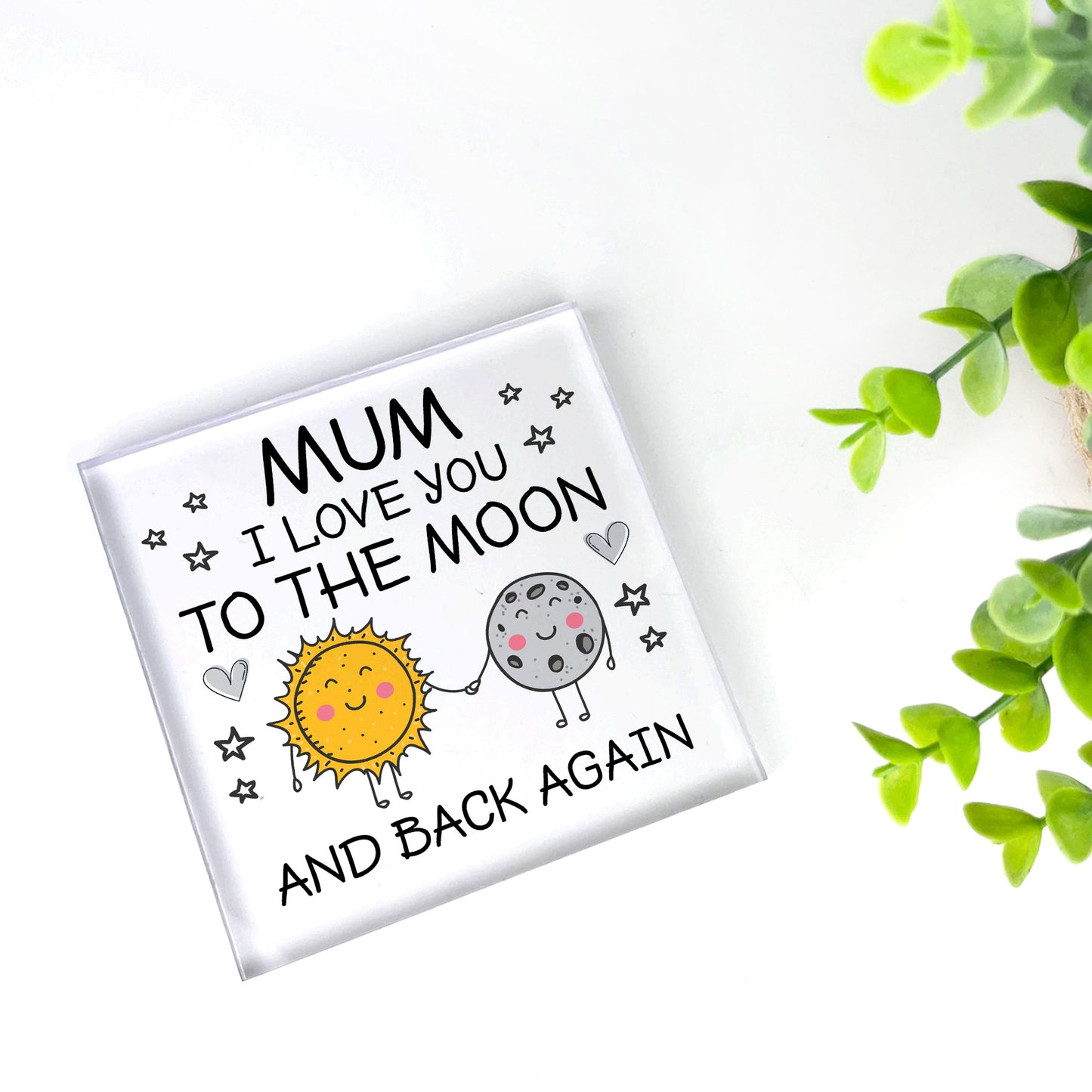 Mum Gifts Freestanding Plaque Gift Christmas Birthday Gifts