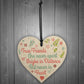 Friendship Gifts For Christmas Pack of 4 Wood Hearts Best Friend