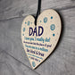 Dad Gift For Birthday Fathers Day Gift I LOVE YOU Gift Daughter