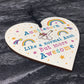 Aunticorn Wood Heart Auntie Unicorn Gift Auntie Birthday Xmas