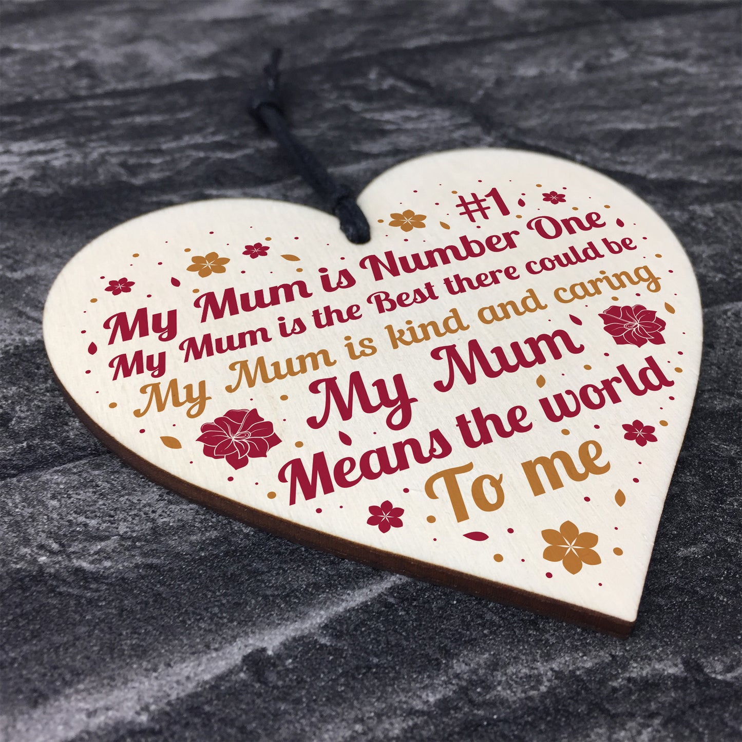 MOTHERS DAY Gift For Mum Heart Mother Daughter Gift Birthday