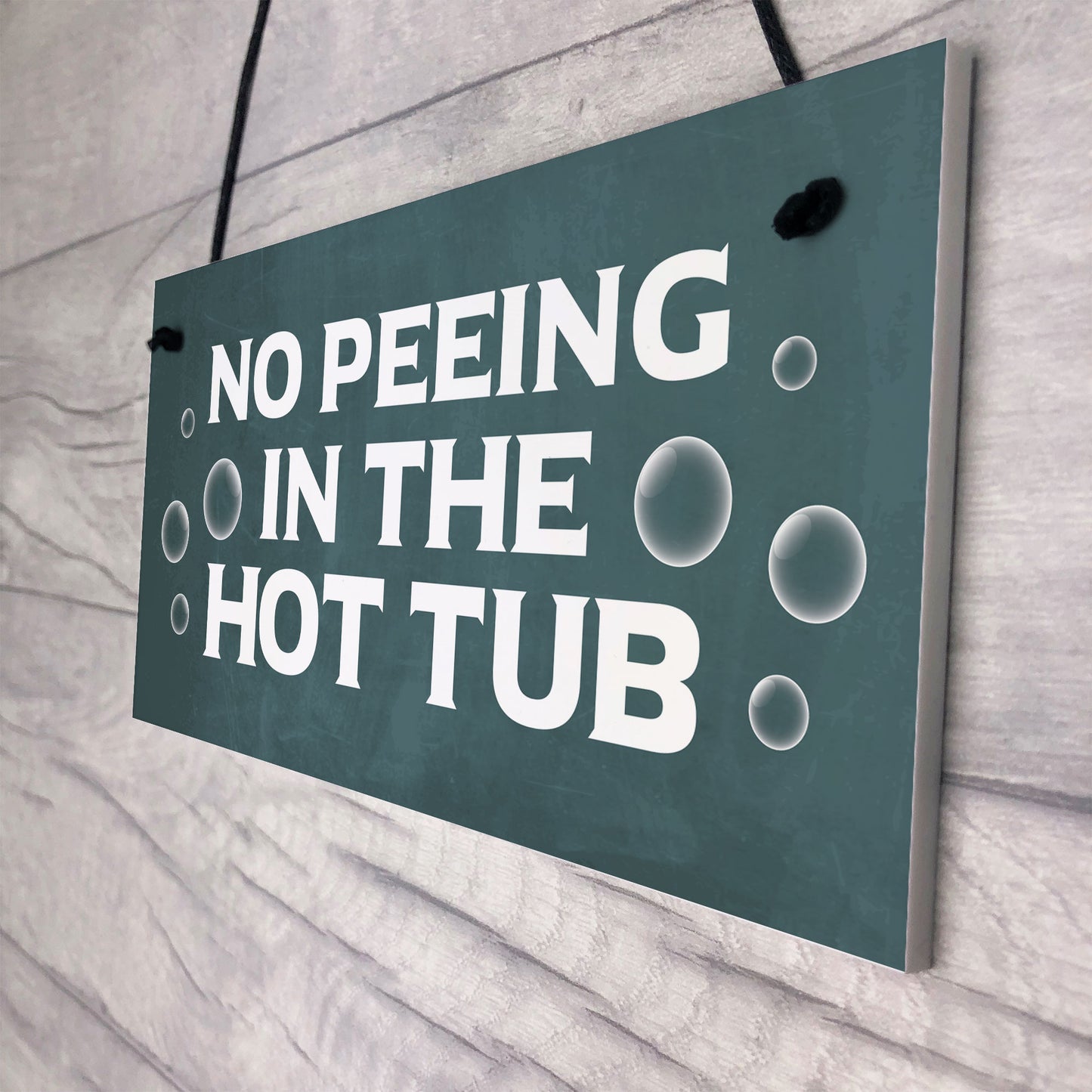 Funny Hot Tub Sign No Peeing Sign Hot Tub Accessories