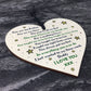Handmade Daddy Gifts Wooden Heart Gift For Daddy Birthday