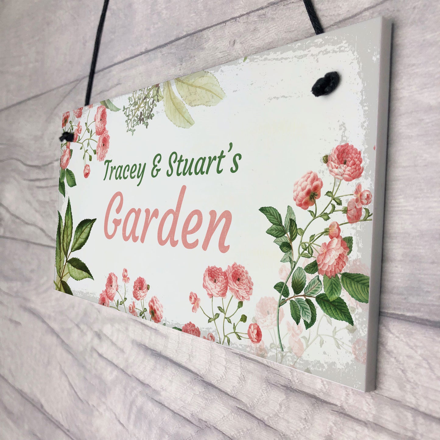 Personalised Sign For Garden Summer House Mum Nan And Grandad