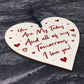 Love Heart Gift For Boyfriend Girlfriend Husband Wife Thank You