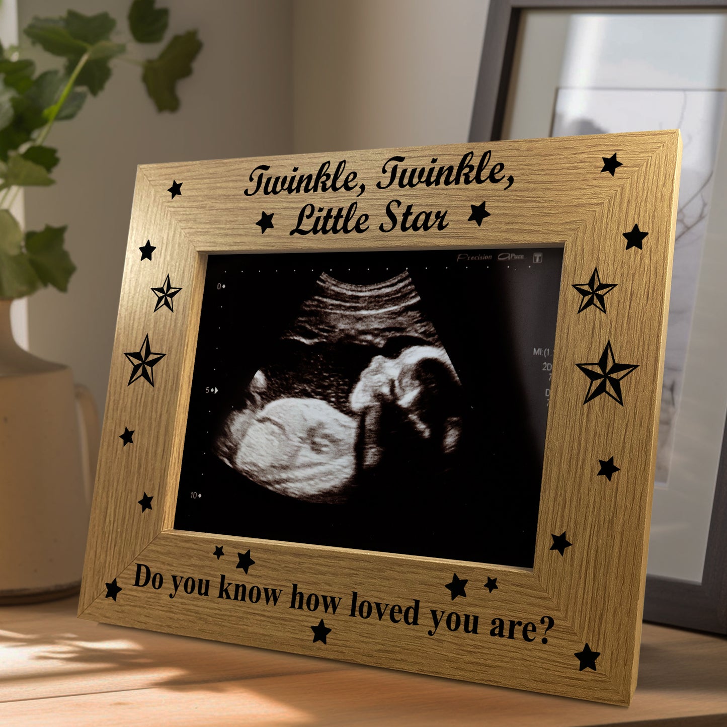 Baby Scan Photo Frame Baby Boy Baby Girl Gift Nursery Decor