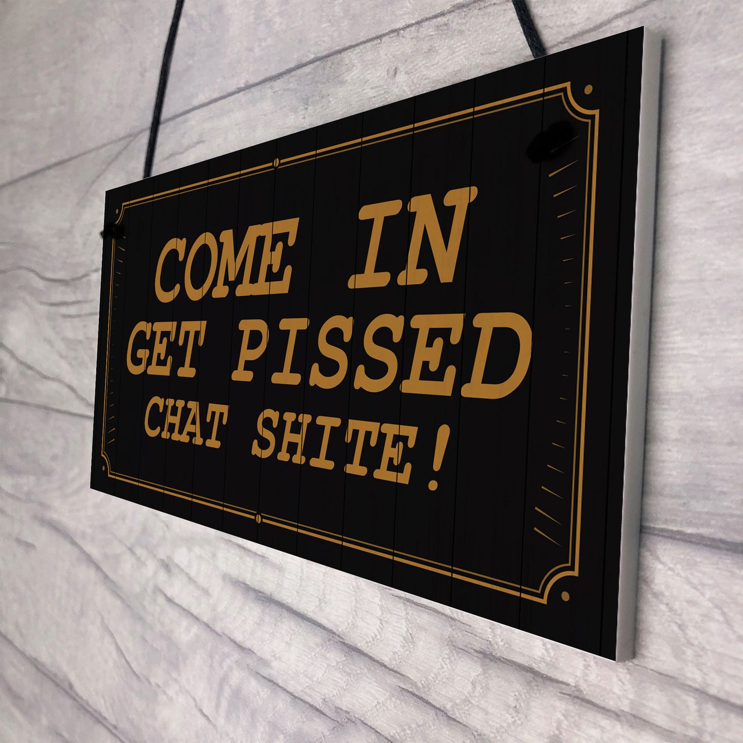 Funny Rude Bar Signs Plaques For Home Bar Man Cave Novelty