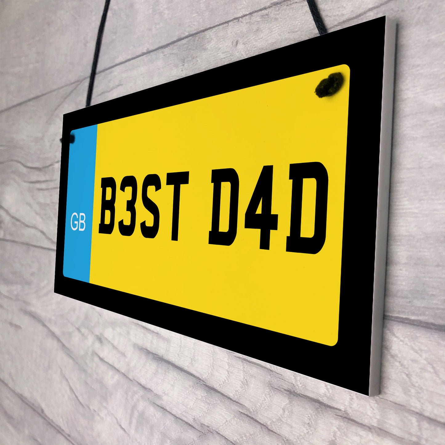 Best Dad Gift Number Plate Sign Dad Gift For Birthday Christmas