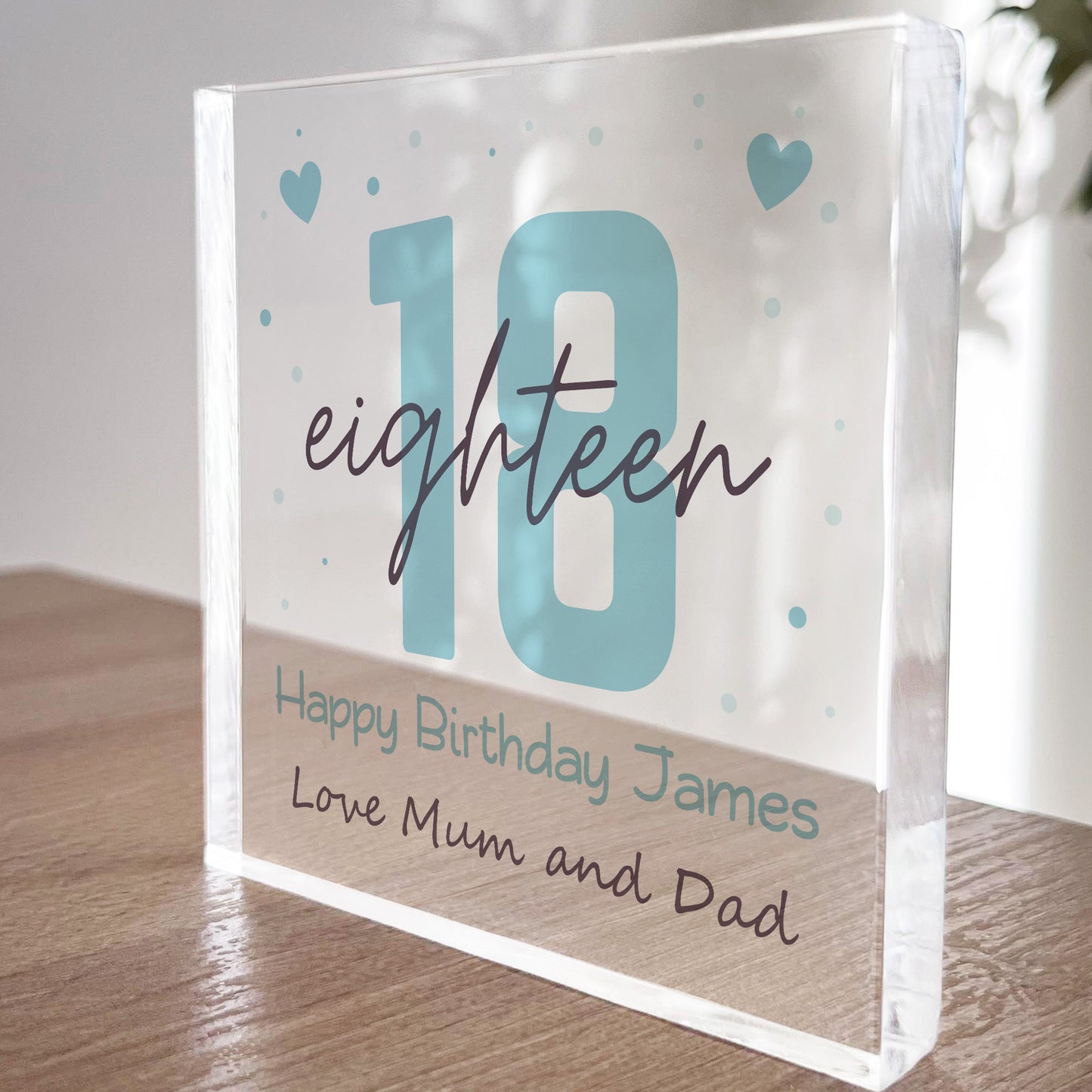 PERSONALISED 16th 18th 21st 30th Birthday Gifts For Son Grandson