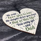 Funny Gifts For Dad Heart Daddy Father Birthday Gift Keepsake