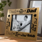 DAD PHOTO FRAME Wood Fathers Day Birthday Gifts For Dad