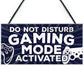 Pack of 3 Gaming Sign Bundle Gift For Gamers Birthday Gifts