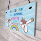 Novelty Unicorn Gift For Auntie Birthday Xmas Gifts Auntie Sign