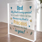 Dad Gifts For Birthday Christmas Acrylic Block Dad Gifts