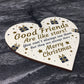 Best Friend Poem Heart Christmas Decoration Christmas Gift