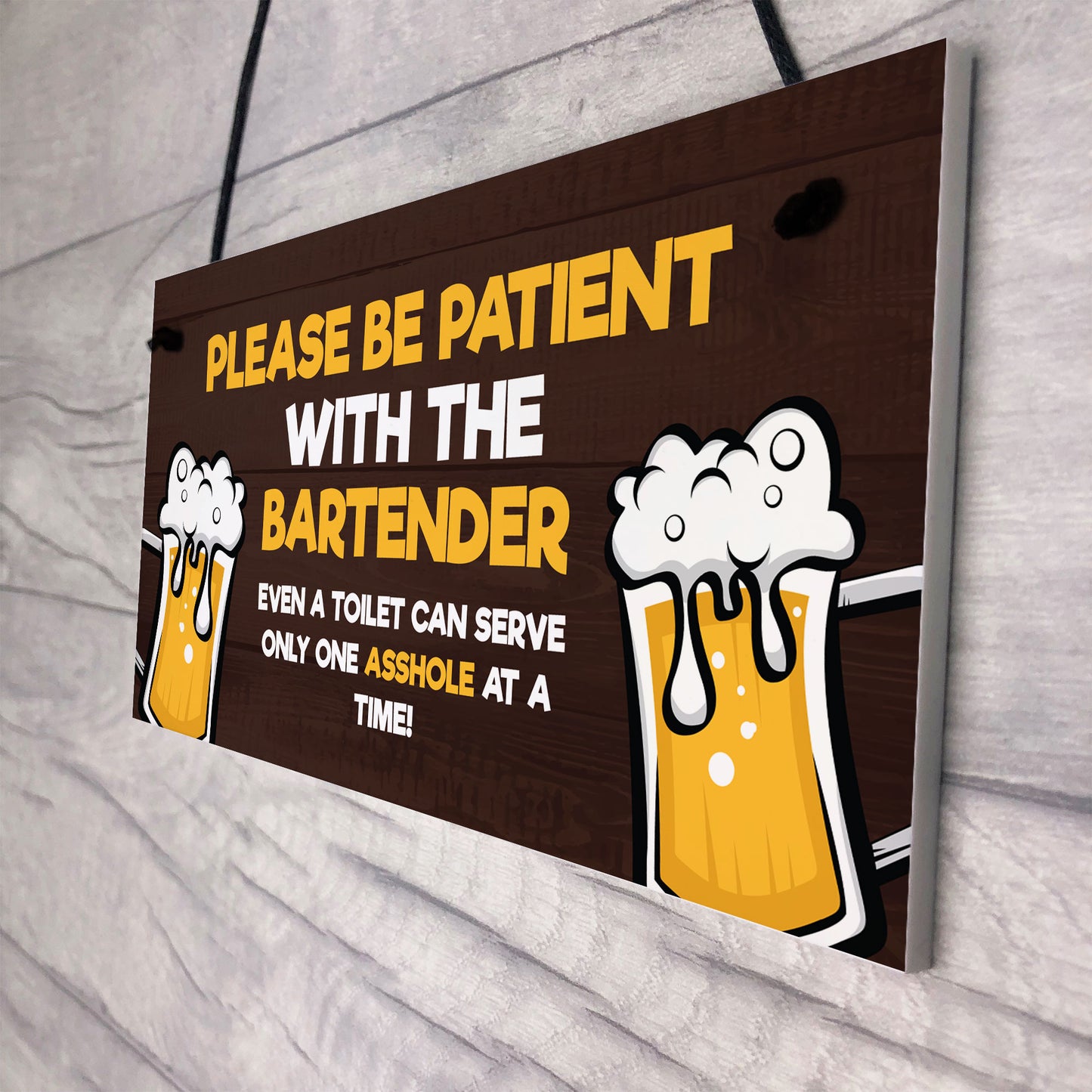 Funny Joke Humour Home Bar Sign For Garden Shed Man Cave