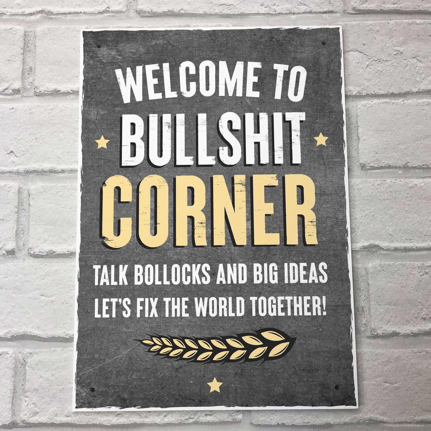 Funny Garage Shed Man Cave Sign Pub Bar Signs Joke Plaque Rude